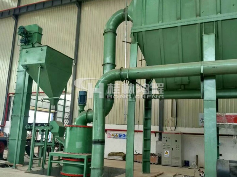 小型超細(xì)研磨機300目磨粉機：HCH780超細(xì)環(huán)輥磨粉機