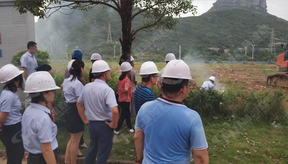 桂林鴻程機電設備有限公司廠區(qū)2#生產廠房開工大吉！